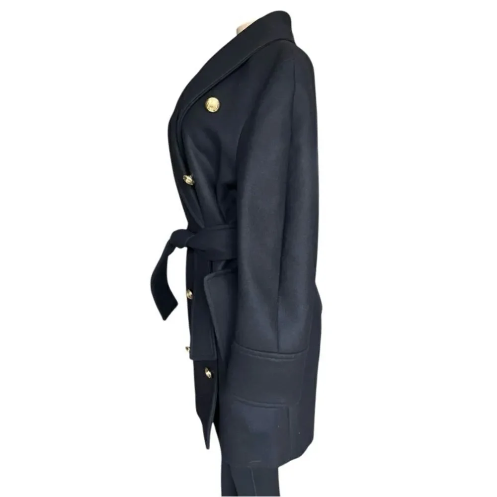 Authentic Balmain X H&M Collab wool blend Coat